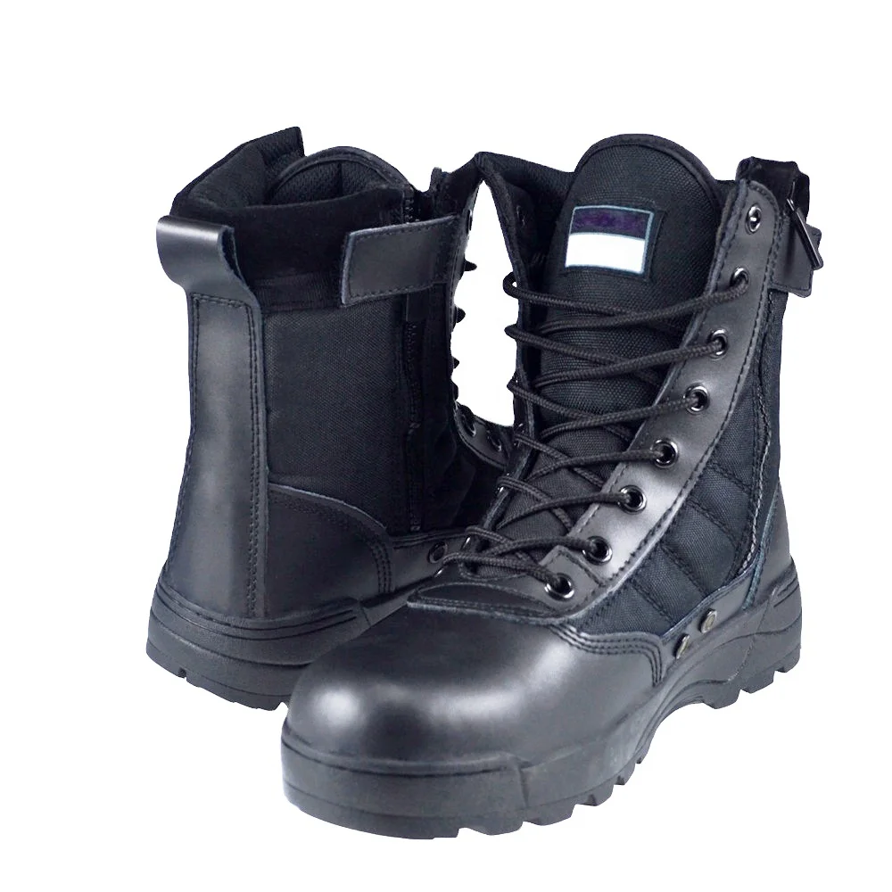 H1f69895a7d844dfc86ed54578b3d1554e.webp Wholesale Tactical Desert Boots Safety Shoes High Top Combat Boot Chaussures Tactique Outdoor Winter Shoes for Men Midi - Image 1