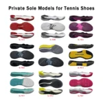 Customized Sports Brand Style Tennis Shoes Professional Tennis Shoes High Quality Outdoor Tennis Shoes Gym Tennis Shoes Sneakers - Image 4